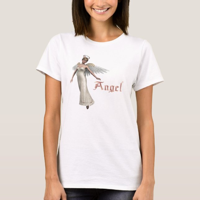 Söt ängel - blondin t-shirt (Framsida)