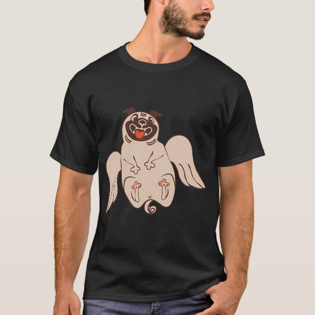 Söt ängelpug t shirt (Framsida)