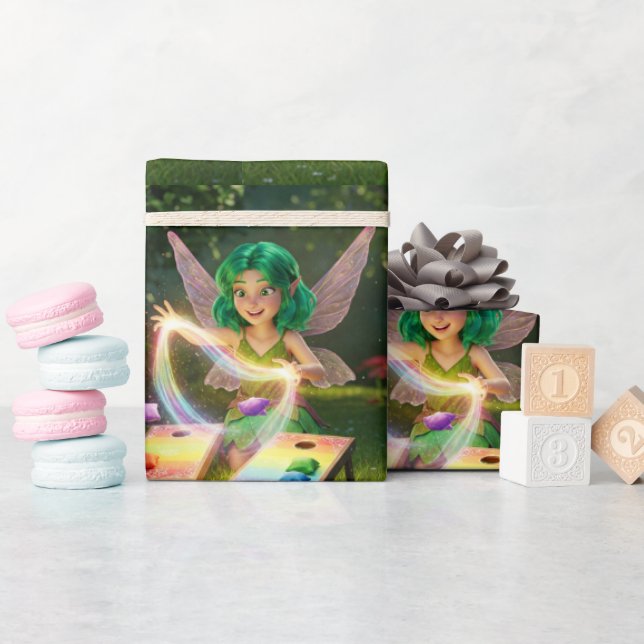 Söt änglaliknande bröllopsfest presentpapper (Baby Shower)