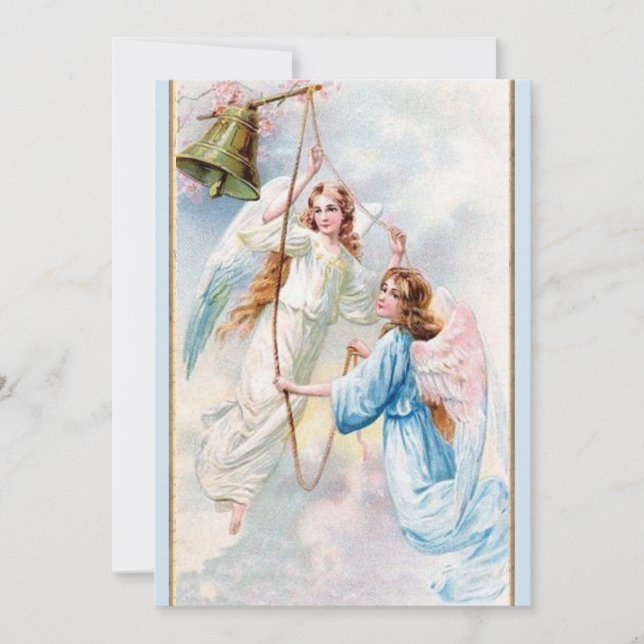 Söt Änglar med bell (Framsida)