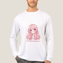 Söt Anime Alla Hjärtans Dag-sweatshirt T Shirt