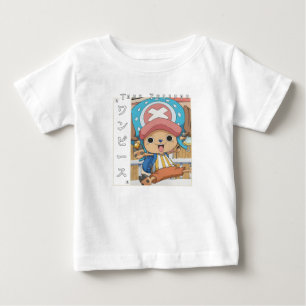 Söt Anime Ren Karakter med Röd Medicin T Shirt