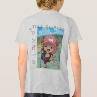 Söt Anime Ren Karakter med Röd Medicin T Shirt