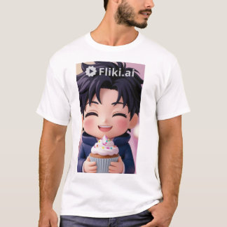Söt Anime-tisart T Shirt
