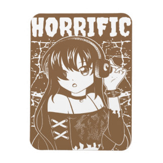 Söt animeflicka  magnet