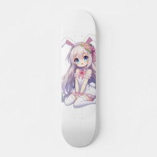 Söt, animerad Påsk Mini Skateboard Bräda 18,5 Cm