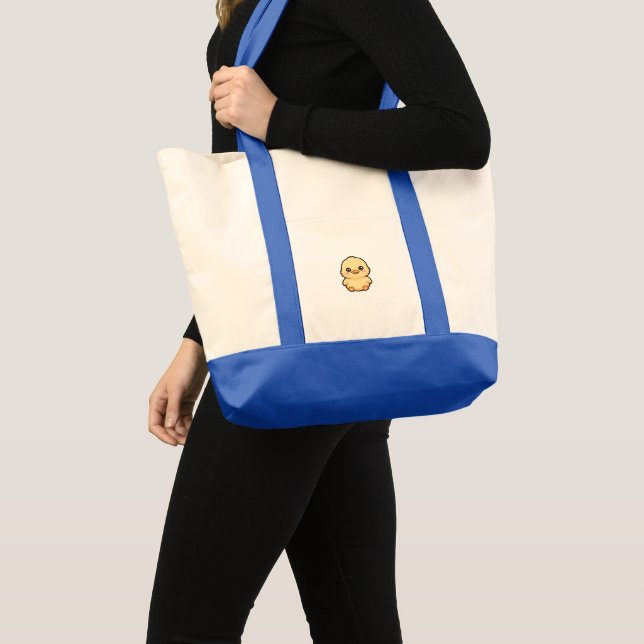 Söt anka för baby Kucks Totebag Tygkasse (Framsida (produkt))