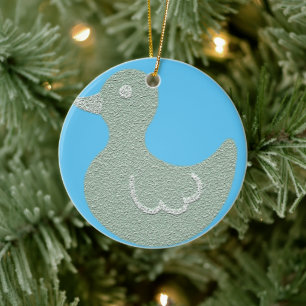 Söt Anka Julgran ornament