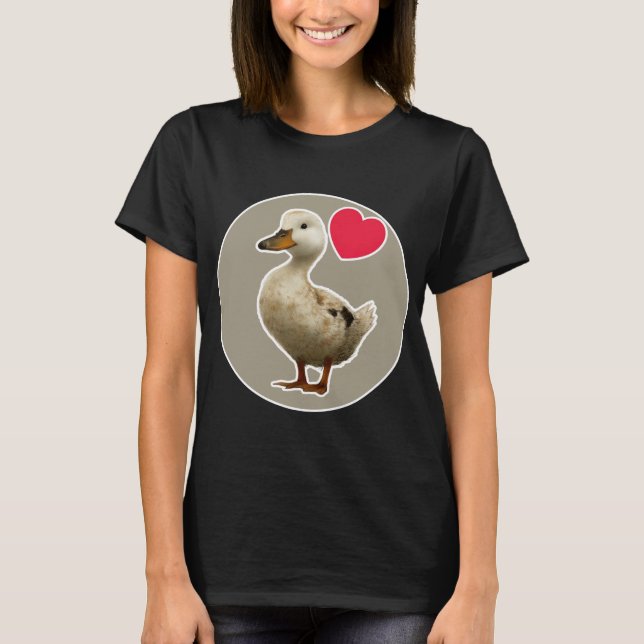 Söt anka t shirt (Framsida)