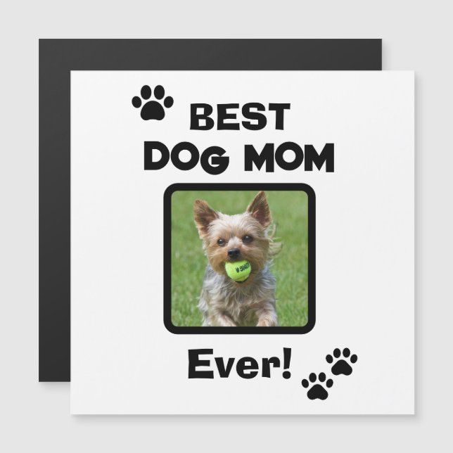 Söt Anpassa Bästa Husdjur Hund Katt Mamma Mamma Al (Fram/baksida)
