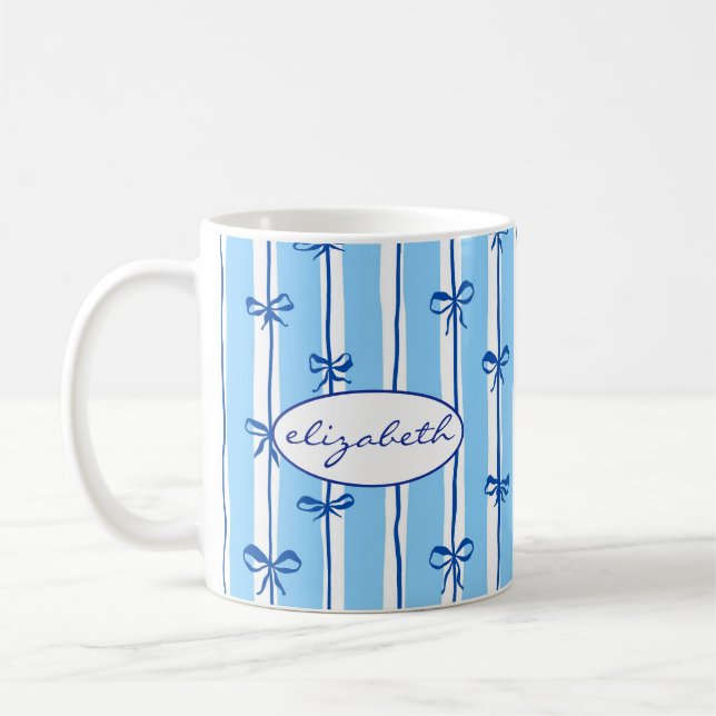 Söt anpassad namnband kaffemugg (Vänster)