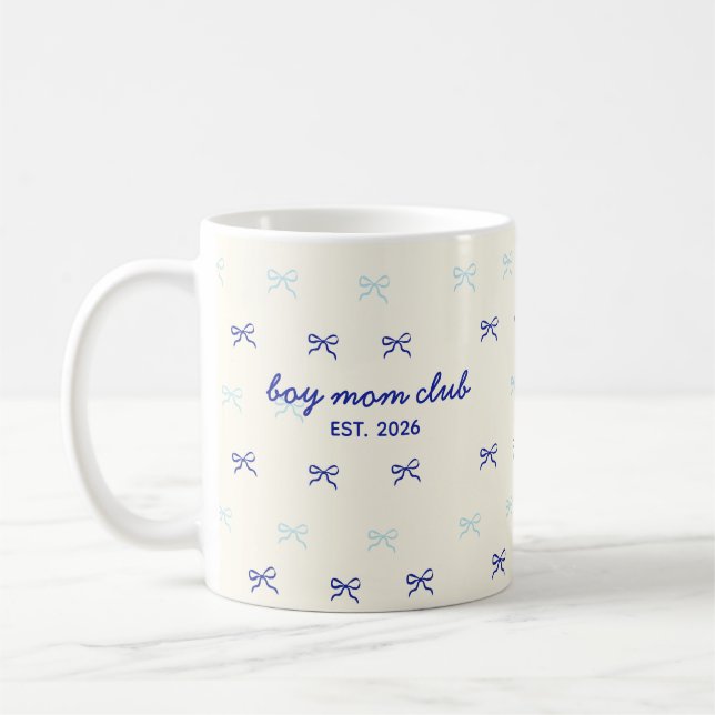 Söt anpassad namnslinga kaffemugg (Vänster)