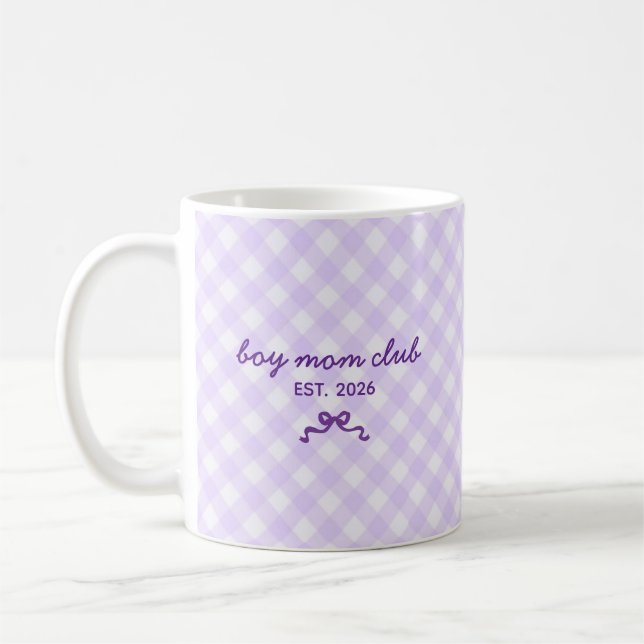 Söt anpassad namnslinga kaffemugg (Vänster)
