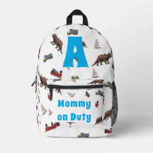 Söt anpassningsbar blöjbarnsväska för pojkar