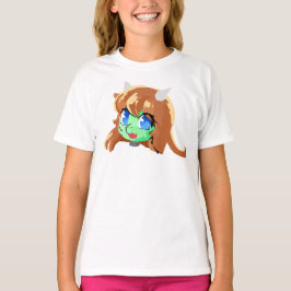 Söt ansikte-ödla t shirt