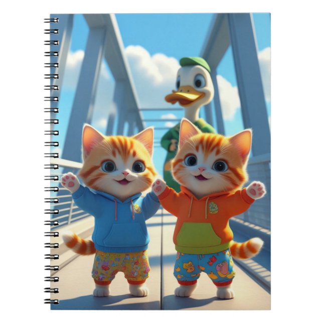 Söt anteckningsbok för barn tillbaka till skolan (Framsidan)