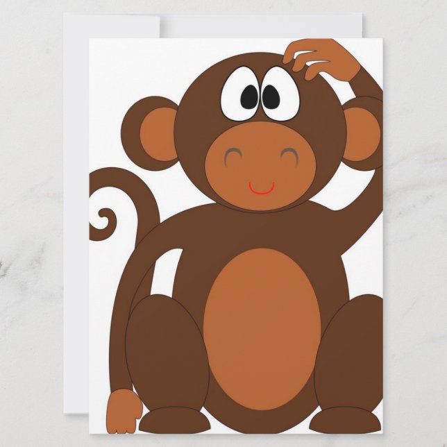 Söt apa| Cute Canvas (Framsida)