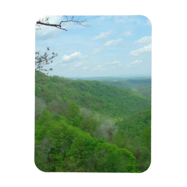 Söt Appalachian Overlook Magnet (Vertikal)