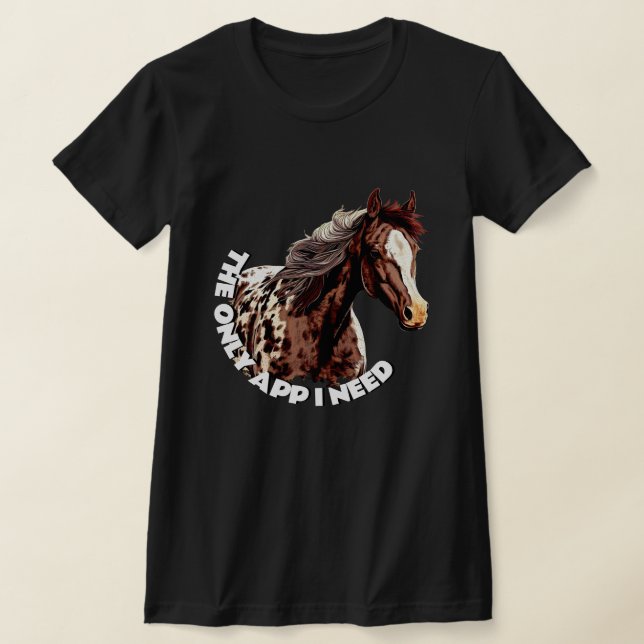 Söt Appaloosa T Shirt (Laydown)