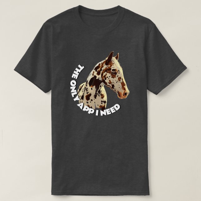 Söt Appaloosa T Shirt (Design framsida)