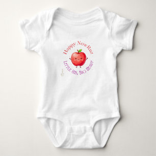 Söt Apple-karaktär persiska nyår Nowruz T Shirt