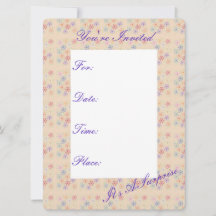 Söt Apricot Flowered Papper Investigation