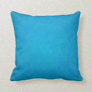 Söt Aqua/Blue Plain > Patterned Square Pillow Kudde
