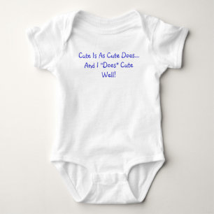 Söt är som söt gör Citat T Shirt