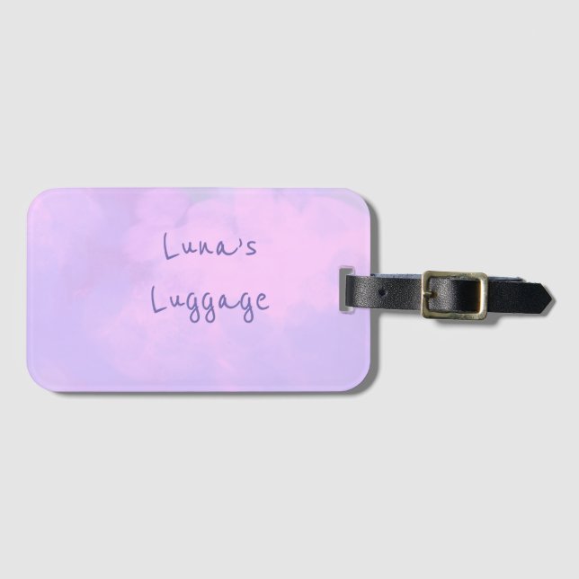Söt Art Mönster Bagagebricka (Framsida horisontal)
