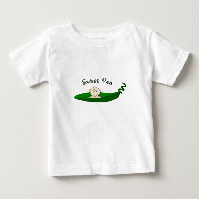 Söt ärta för KRW T-shirt (Framsida)