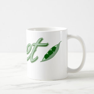Söt ärta kaffemugg