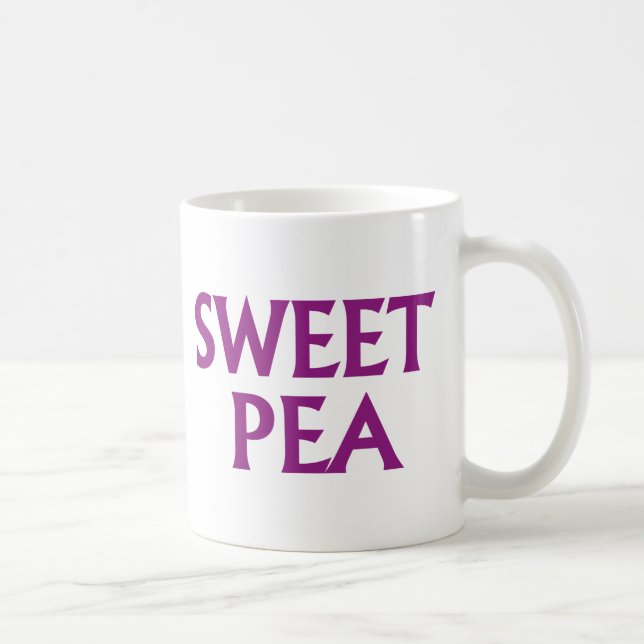 Söt ärta kaffemugg (Höger)