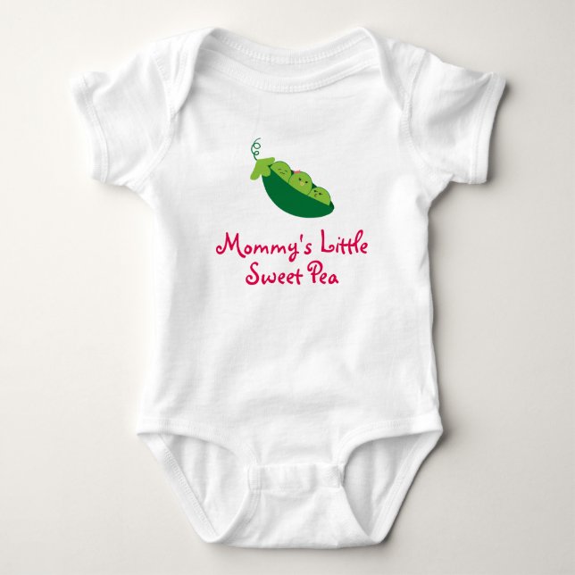 Söt ärta t-shirt (Framsida)