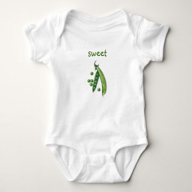 söt ärta tee shirt (Framsida)