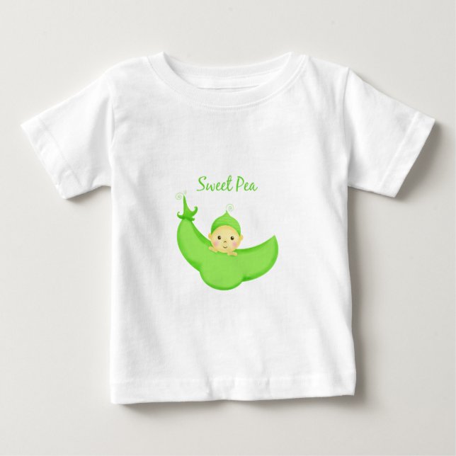 Söt ärtababy tee shirt (Framsida)
