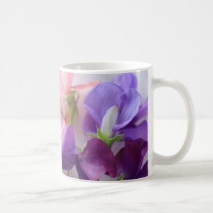 Söt ärtabukett kaffemugg