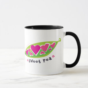 Söt ärtadesignmugg mugg
