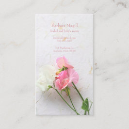 Söt ärtamamma för rosor och för vit