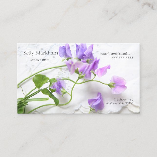 Söt ärtamammakontakt (Framsida)