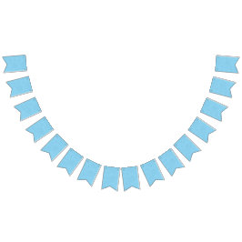 Söt ärtaTeafödelsedag - blått Polka-Pricker Vimplar