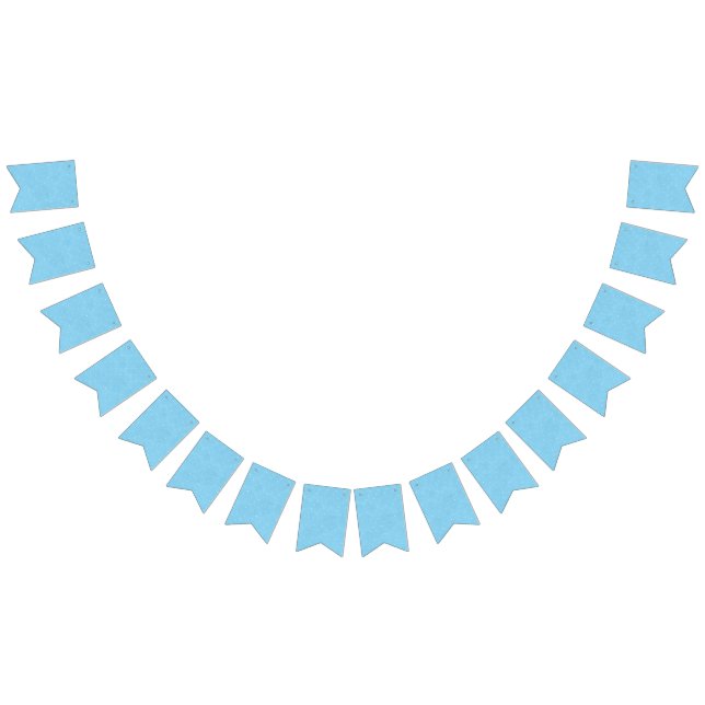 Söt ärtaTeafödelsedag - blått Polka-Pricker Vimplar (Alla)