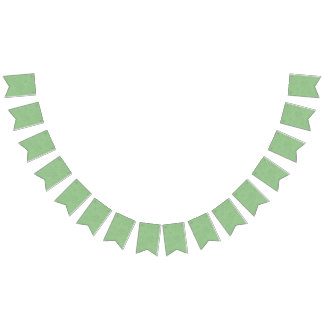 Söt ärtaTeafödelsedag - grönt Polka-Pricker Vimplar