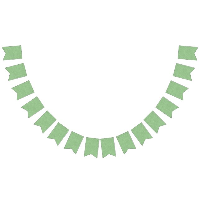 Söt ärtaTeafödelsedag - grönt Polka-Pricker Vimplar (Alla)