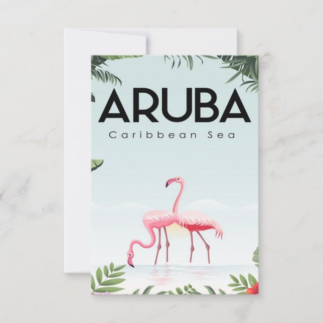 söt Aruba OSA Kort (Framsida)