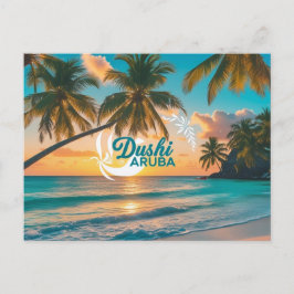 Söt Aruba vykort