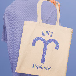 Söt Astrology SigLila Personlig Tygkasse