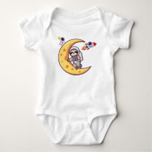 Söt Astronaut Clipart för Barn