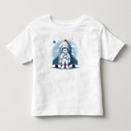 söt astronaut-katt t shirt