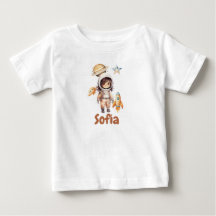 Söt astronaut Rymdäventyr personlig 