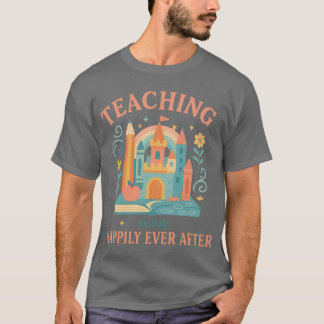 Söt åter till skolan undervisning är min lyckliga t shirt